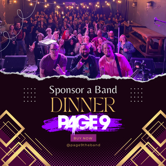 Page 9 Tour: Sponsor a Band Dinner
