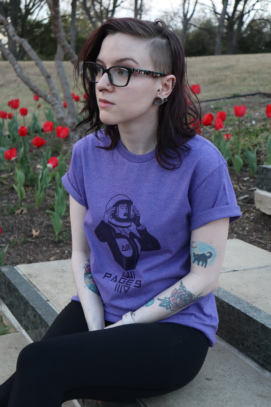 Page 9: Hang on for Dear Life Astronaut Tee